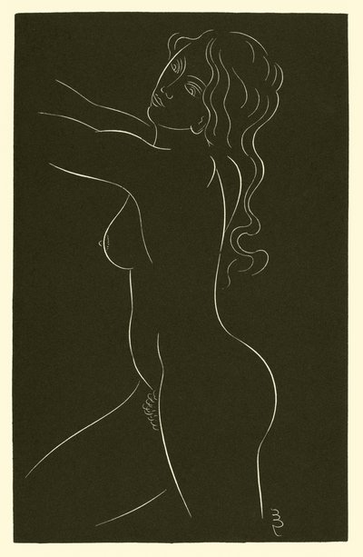 Ženský akt od Eric Gill