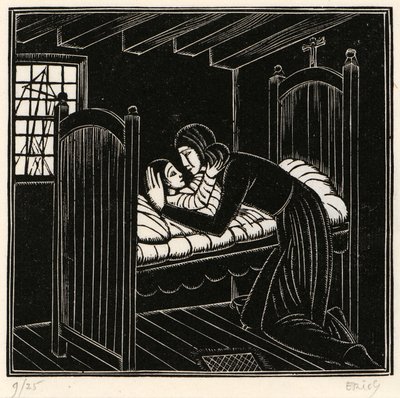Matka a dítě od Eric Gill