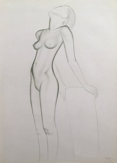Akt od Eric Gill