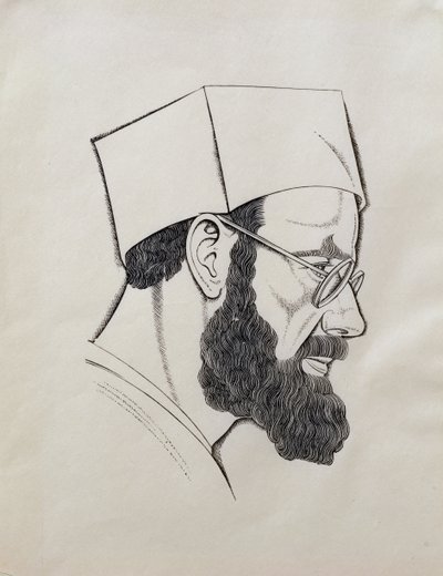 Autoportrét od Eric Gill