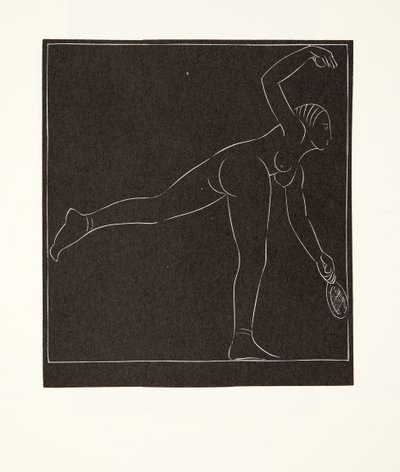 Tenista od Eric Gill