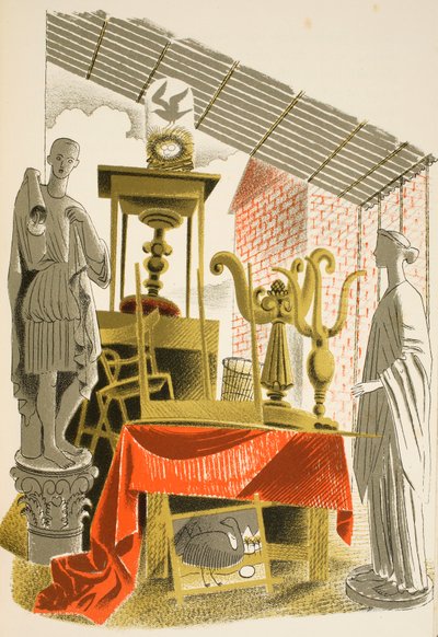 Obchod se starožitnostmi, ilustrace z 