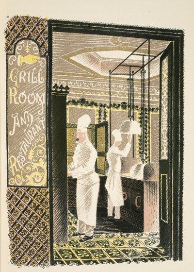 Restaurant and Grill Room, ilustrace z 