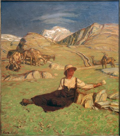 V první zelené od Erich Erler Samaden