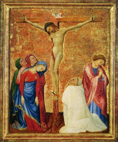 Kalvárie s kartuziánským mnichem... od Erich Lessing