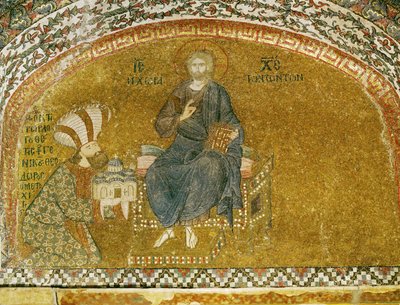 Kristus na trůně od Erich Lessing