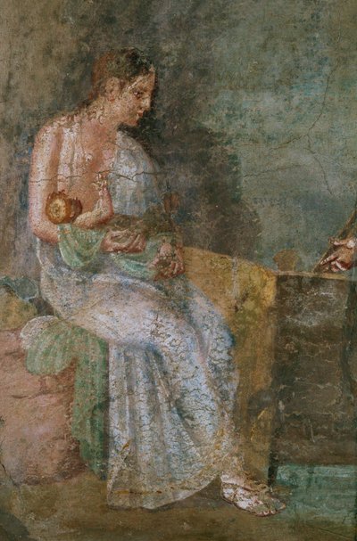 Danae a Perseus jako děti od Erich Lessing