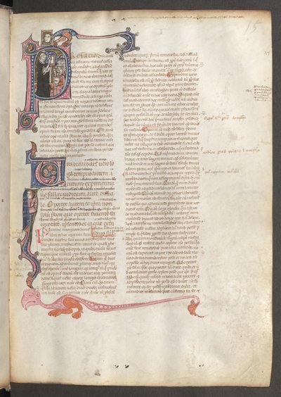 Celá strana: text a historizující iniciály od Erich Lessing