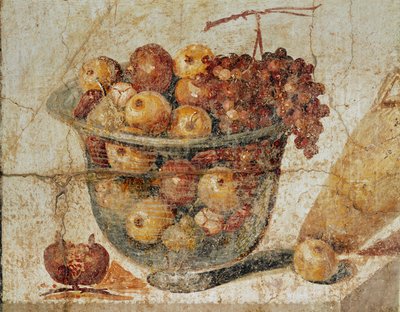 Skleněná mísa s ovocem od Erich Lessing