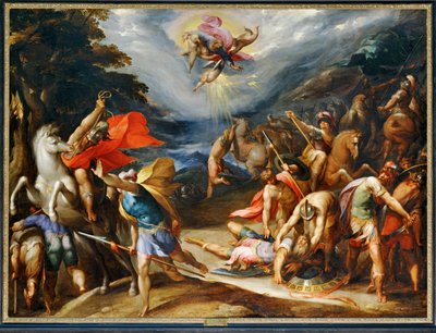 Obrácení svatého Pavla na cestě do Damašku... od Erich Lessing