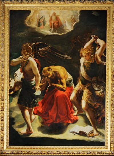 La vision de Saint Jerome - Vidění svatého Jeronýma... od Erich Lessing