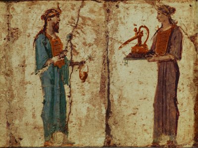 Isidin kněz a kněžka od Erich Lessing