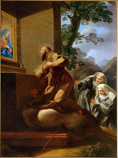 Svatý František Paula v extázi - Svatý František Paula v extázi ... od Erich Lessing