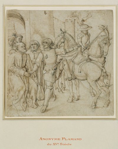 Odchod marnotratného syna nebo svatý Jiří na koni... od Erich Lessing