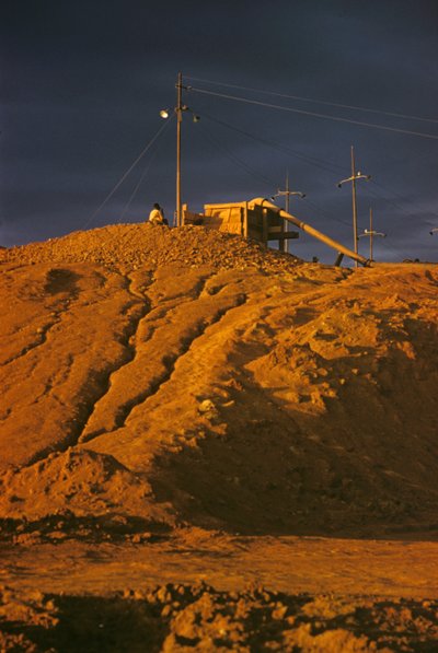 Cínový důl na náhorní plošině Jos, Nigérie, Afrika od Erich Lessing
