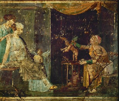 Dvě elegantní dámy u prokuristy od Erich Lessing