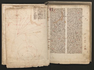 Dvě celé strany: text a schémata od Erich Lessing