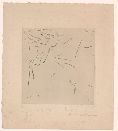 Abstraktní kompozice od Erich Wichmann (signed by artist)