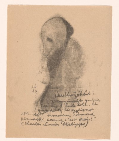 Abstraktní postava s plnovousem Idealisté II a další poznámky (původní název série) od Erich Wichmann