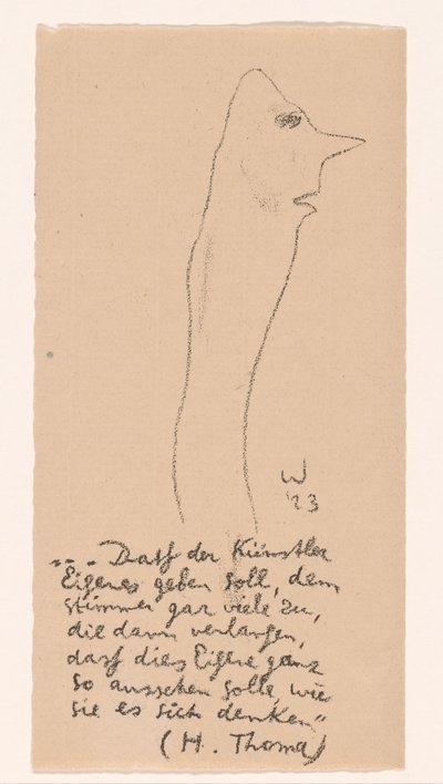 karikaturní postava od Erich Wichmann