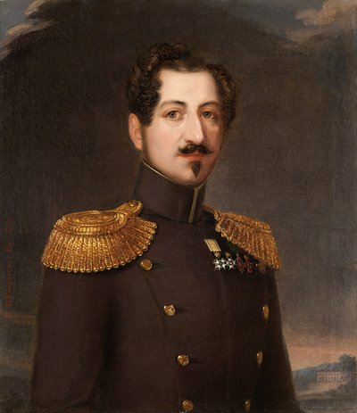 Oscar I., král Švédska a Norska, 1844 od Erik Wahlberg