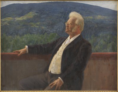 Portrét Bjørnstjerne Bjørnsona od Erik Theodor Werenskiold