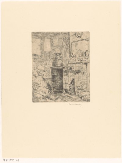 Geen gas (původní název na objektu) od Erkelens (signed by artist)