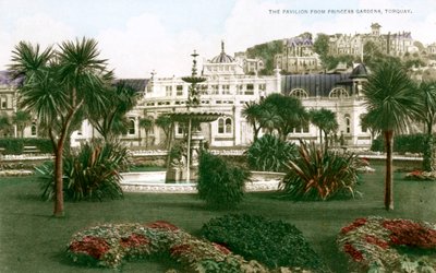 Pavilon, Torquay, Devon, počátek 20. století. od Ern Bishop