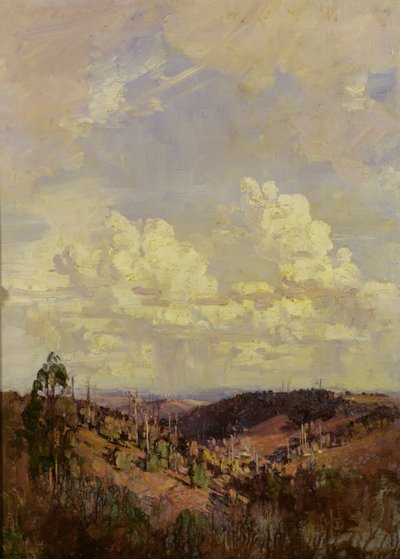 A nechte mraky sudých a ranních (Tennyson) od Arthur Streeton