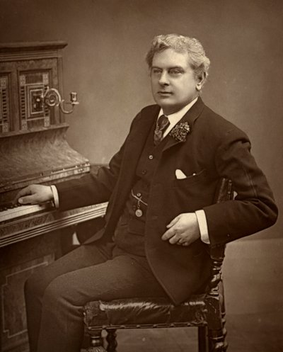 Arthur Cecil , britský herec, komik, dramatik a divadelní manažer 1887. od Ernest Barraud