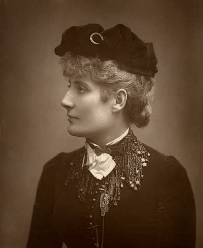 Harriett Jay , britský spisovatel a dramatik, 1888 od Ernest Barraud