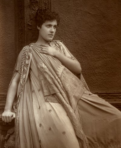Julia Neilson , britská herečka, 1888. od Ernest Barraud
