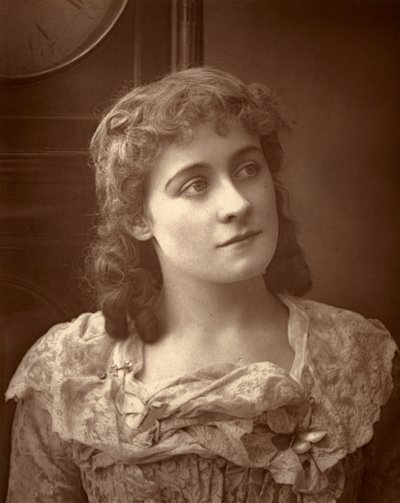 Kate Rorke, britská herečka, v Sophii, 1887 od Ernest Barraud