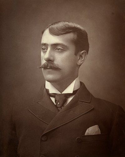 Laurence Cautley , britský herec, 1887 od Ernest Barraud