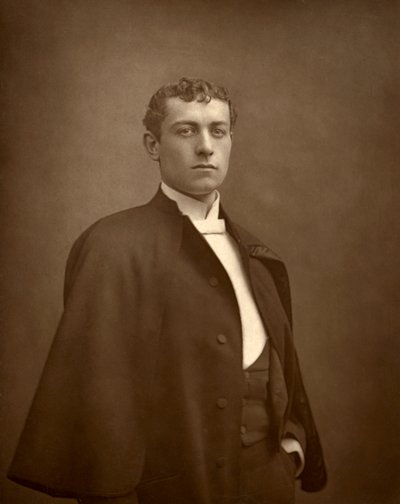 Lewis Waller , britský herec, 1887 od Ernest Barraud