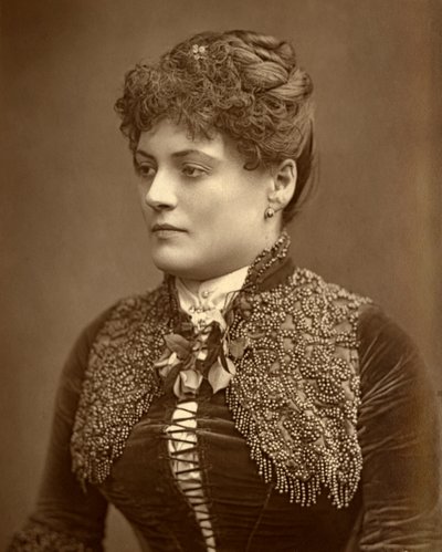 Sophie Eyre , britská herečka, 1887. od Ernest Barraud