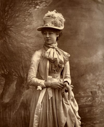 Violet Vanbrugh , britská herečka, 1887. od Ernest Barraud