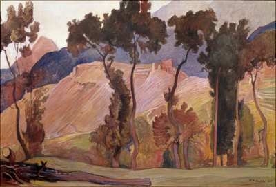 Château de la Soie od Ernest Bieler