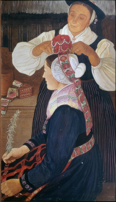 Nevěstina toaleta od Ernest Bieler
