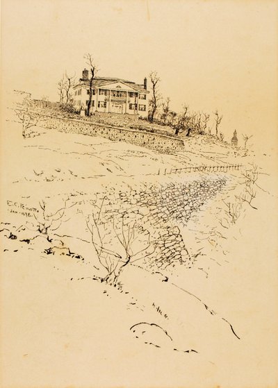 Jumel Mansion, New York od Ernest C. Peixotto