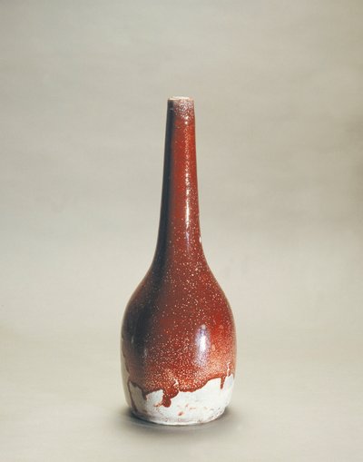 Porcelánová váza s flambovaným smaltem od Ernesta Chapleta (1835-1909) od Ernest Chaplet