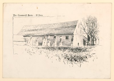 Cromwell Barn, St. Ives od Ernest Clifford Peixotto