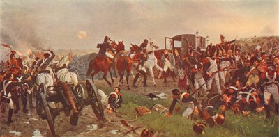 Večer bitvy u Waterloo, 1879 1906. od Ernest Crofts