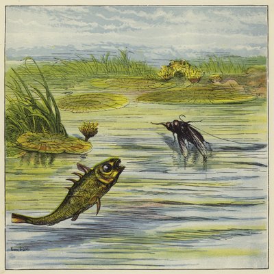 Ryby a létat od Ernest Henry Griset