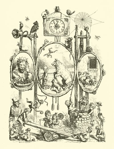 National Nursery Rhymes, Frontispiece od Ernest Henry Griset