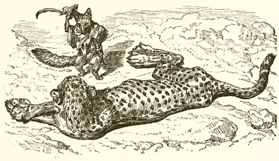 Leopard a liška od Ernest Henry Griset