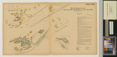 North East Mill and Shannon nebo Stone Chase Mill, Maryland, Hexamer General Surveys, 1880 od Ernest Hexamer