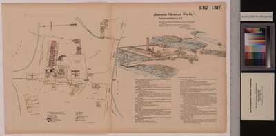Svazek 14, Rancocas Chemical Works, Hexamer General Surveys, Burlington, New Jersey, 1878 od Ernest Hexamer