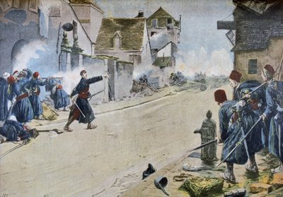 Paul Deroulede v bitvě u Montbeliardu od Ernest Jean Delahaye
