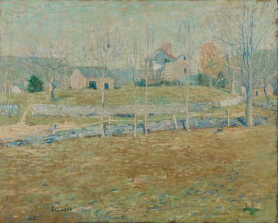 Opuštěná farma od Ernest Lawson